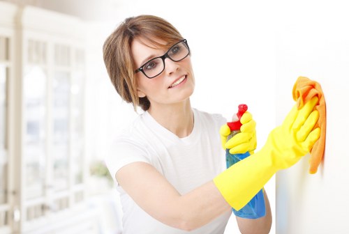 End of tenancy cleaning in a Hampstead period property kitchen
