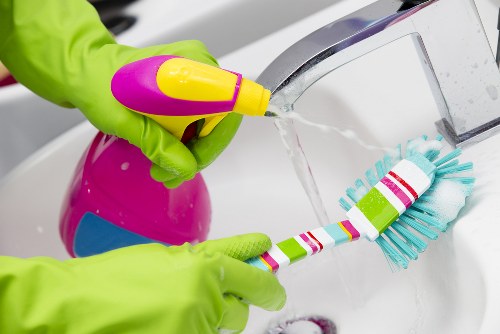 Detailed cleaning of a family home interior in Hampstead
