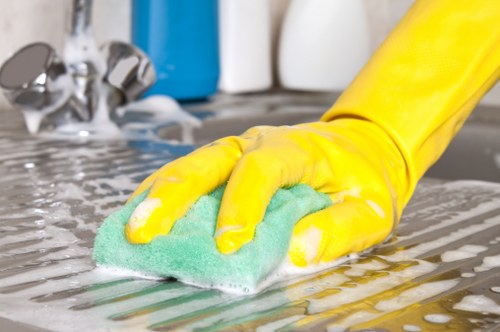 Careful sofa cleaning for a residential property in Hampstead