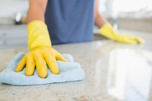 Office cleaning service for a Hampstead commercial property entrance