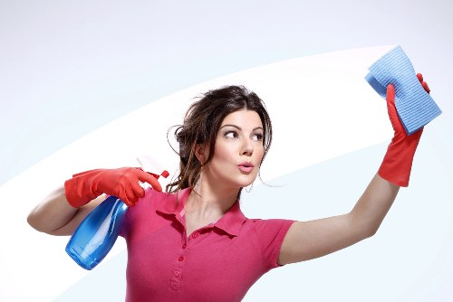 Commercial shopfront window cleaning in Hampstead